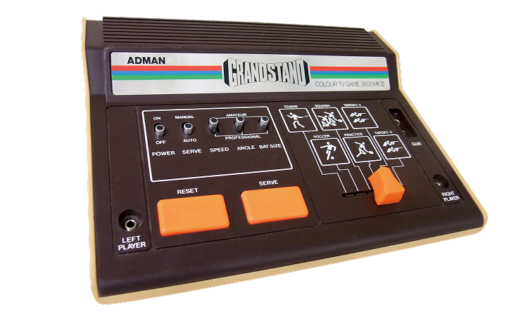 First product: home TV game console, 1977